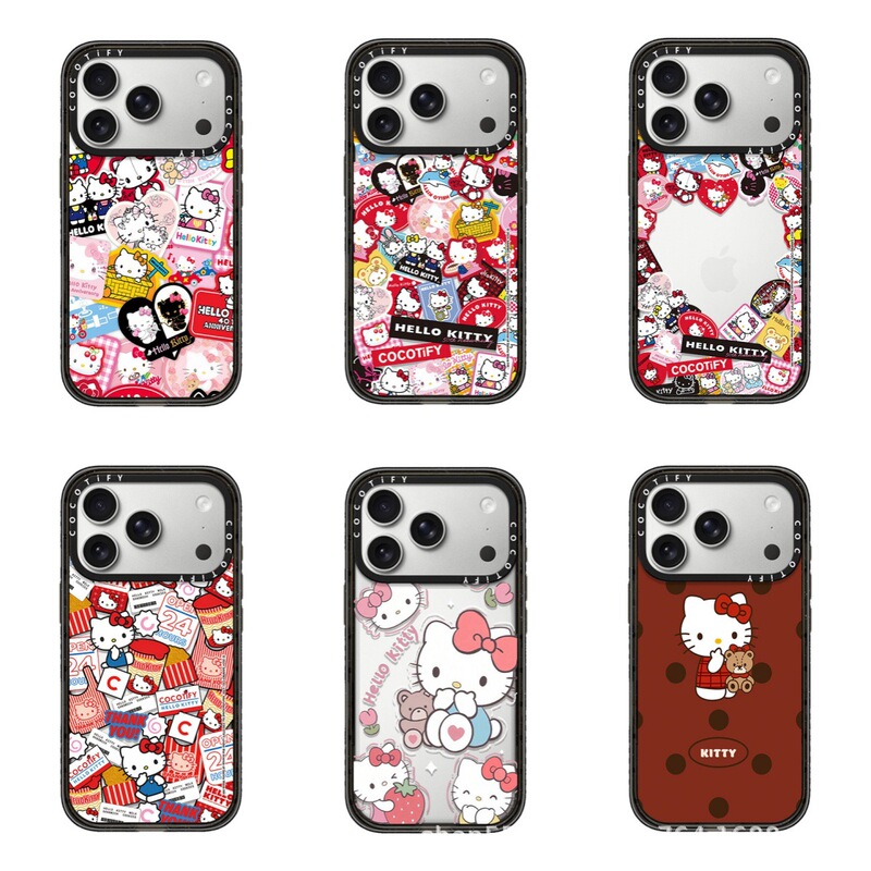 Hello Kitty Doll Anniversary Commemorative C-Brand Magsafe Magnetic Holder Compatible with iPhone Apple 17 Pro Max Phone Hello Kitty Doll Anniversary Commemorative C-Brand Magsafe Magnetic Holder Compatible with iPhone Apple 17 Pro Max Phone