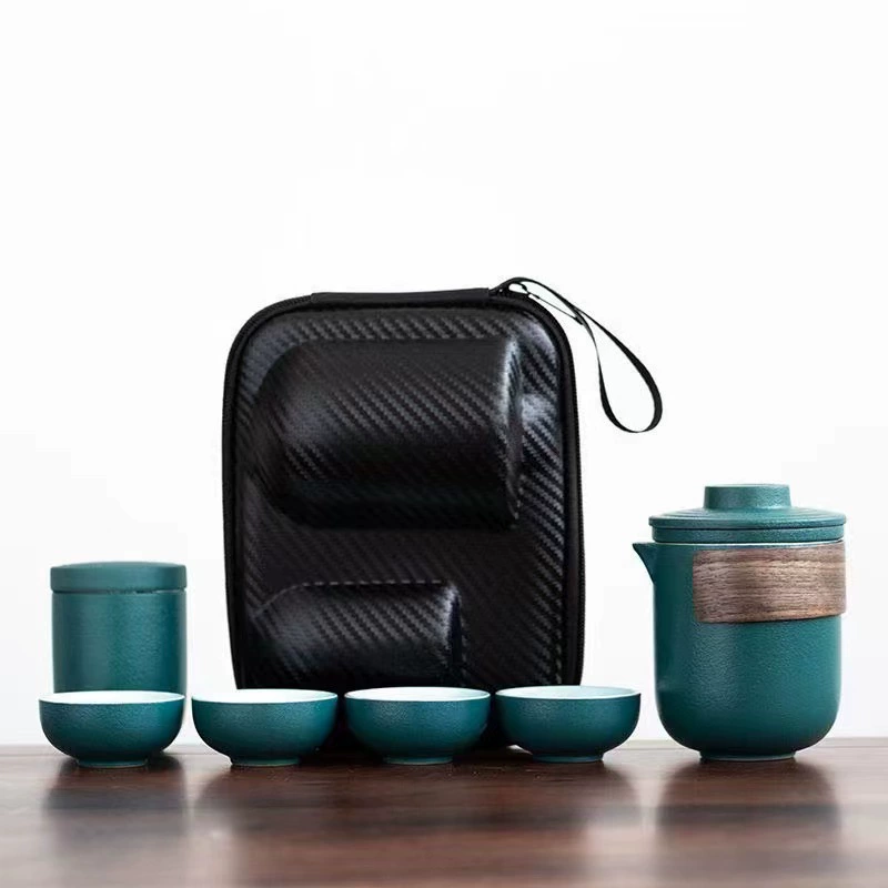 Handheld tea set for traveling, Birthday gift
