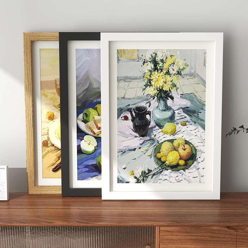 4 Open 8k16k Creative Guest Decorative Painting Wall Hanging Picture Frame A3a4 Large Size Studio Art Work Sketch Frame