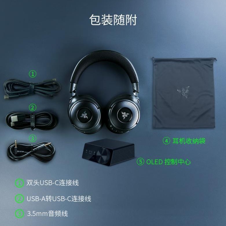 Razer Kraken V4 PRO Kraken V4 プロフェッショナル エディション ヘッドマウント ゲーミング ヘッドセット e スポーツ USB ヘッドセット|undefined
