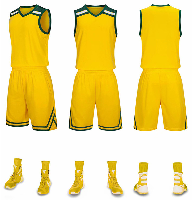 Conjunto de uniforme de baloncesto, camiseta estampada para hombres y mujeres, uniforme de equipo de competición deportiva de entrenamiento para niños, camiseta de estudiante universitario al