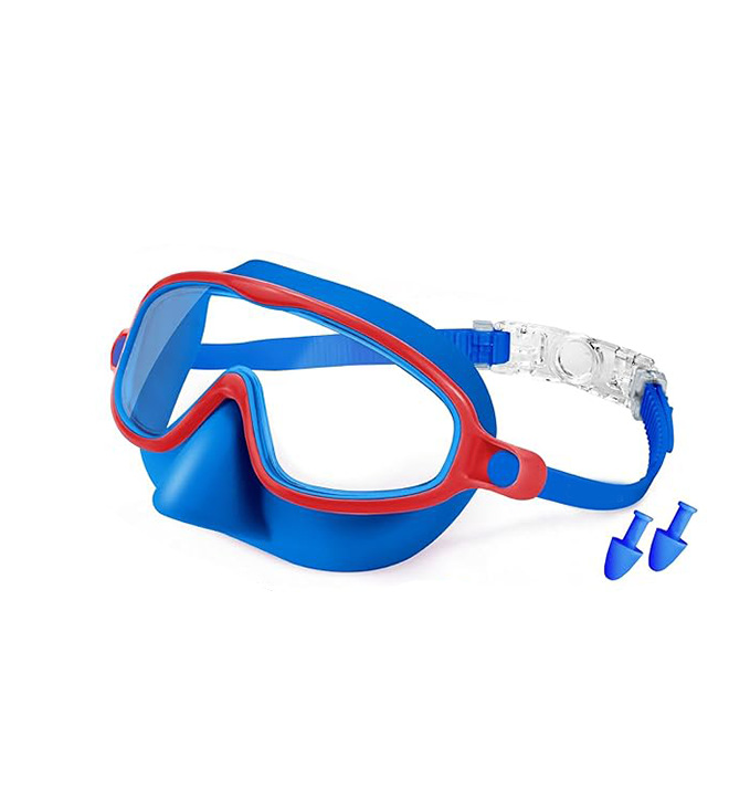 600A-어린이-청적색-투명+귀마개