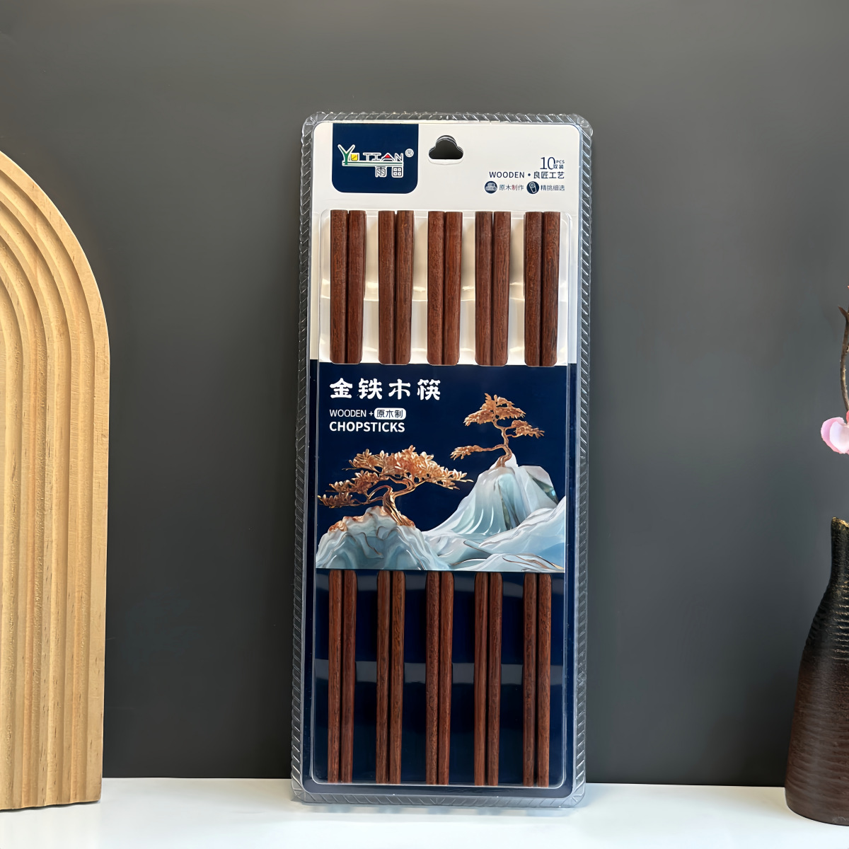 아이언우드 젓가락(10쌍)