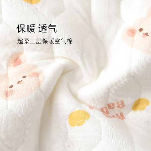 Baby Bodysuit for Autumn/Winter, Fleece-lined Newborn Clothes, Baby Warm Climbing Suit, Winter Edition, Air Fleece Baby All-in-One Outfit