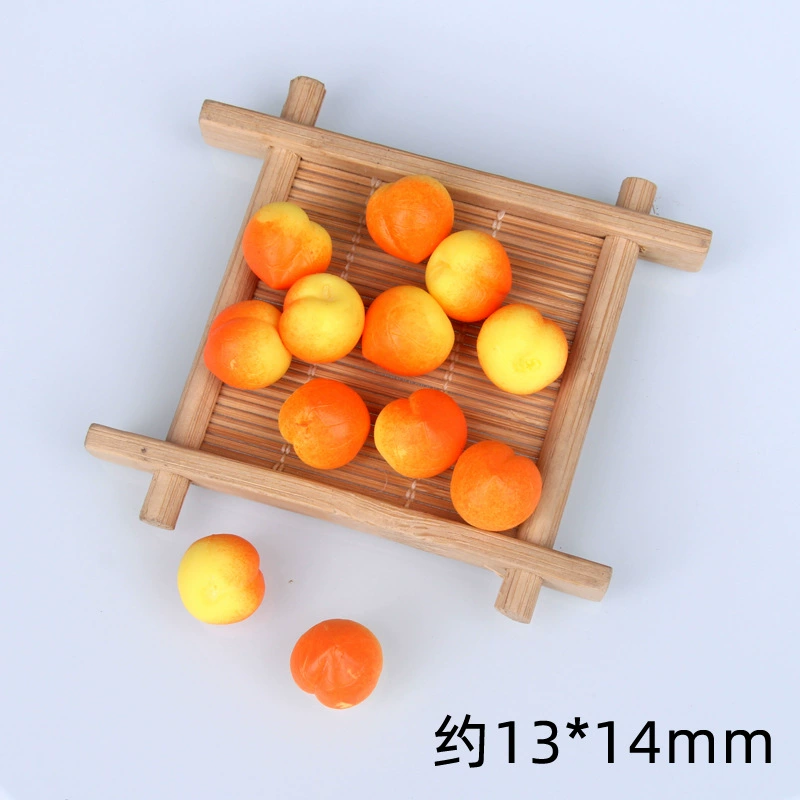 Миниатюрный 3D-домик для кукол набор аксессуаров из ПВХ еда, Реалистичные фрукты и овощи для DIY