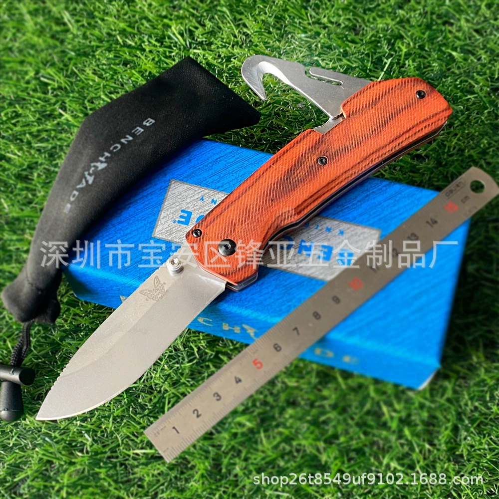 15060 Бабочка складной нож 535 Открытый Кемпинг многофункциональный деревянная ручка S30V стальной острый нож EDC инструмент оптом