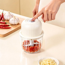 电动蒜泥神器拉蒜捣蒜器小型家用打蒜器绞肉绞蒜辅食搅碎器压蒜器