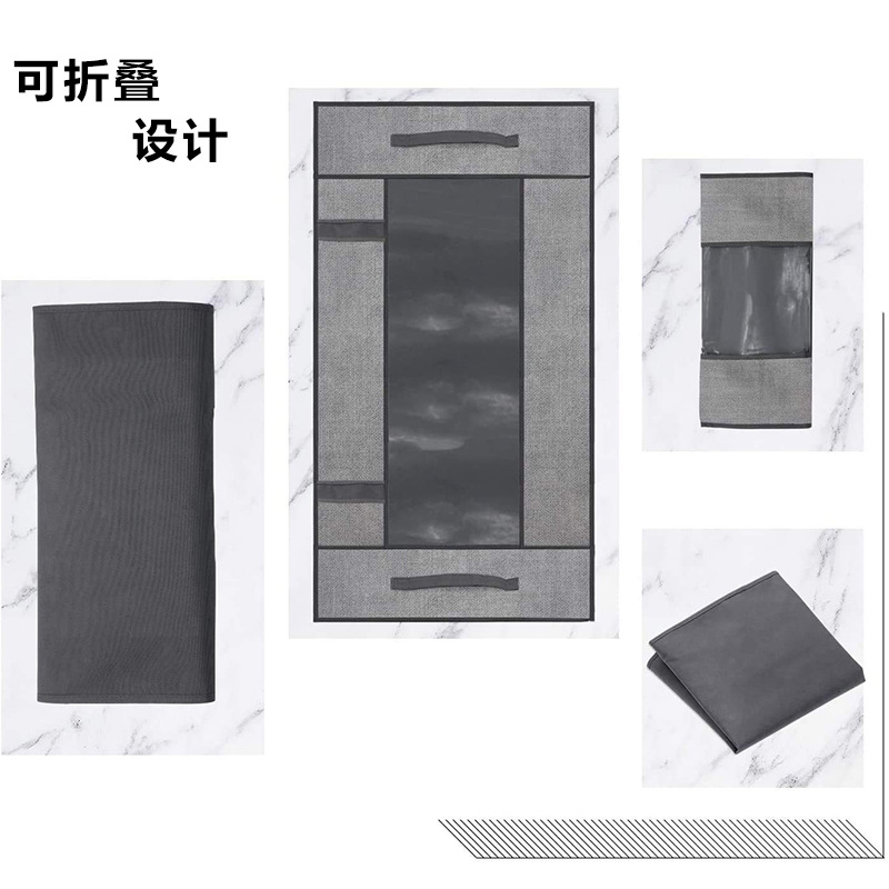 基本柔软侧壁 - 亚麻似灰色-05