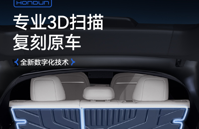 Suitable for Ideal I6 Trunk Mat Tpe25 New Special Integrated Trunk Mat Car Interior Modification Supplies