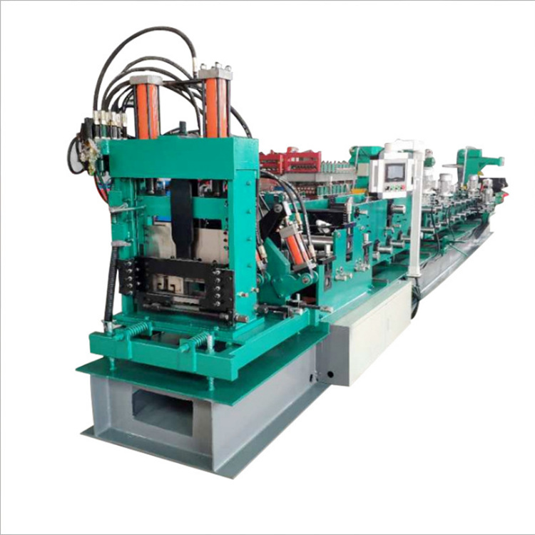 Suministro spot de acero tipo C máquina de formación de quilla de acero ligero automática máquina de quilla de acero ligero fabricante de equipos de flexión en frío de metal