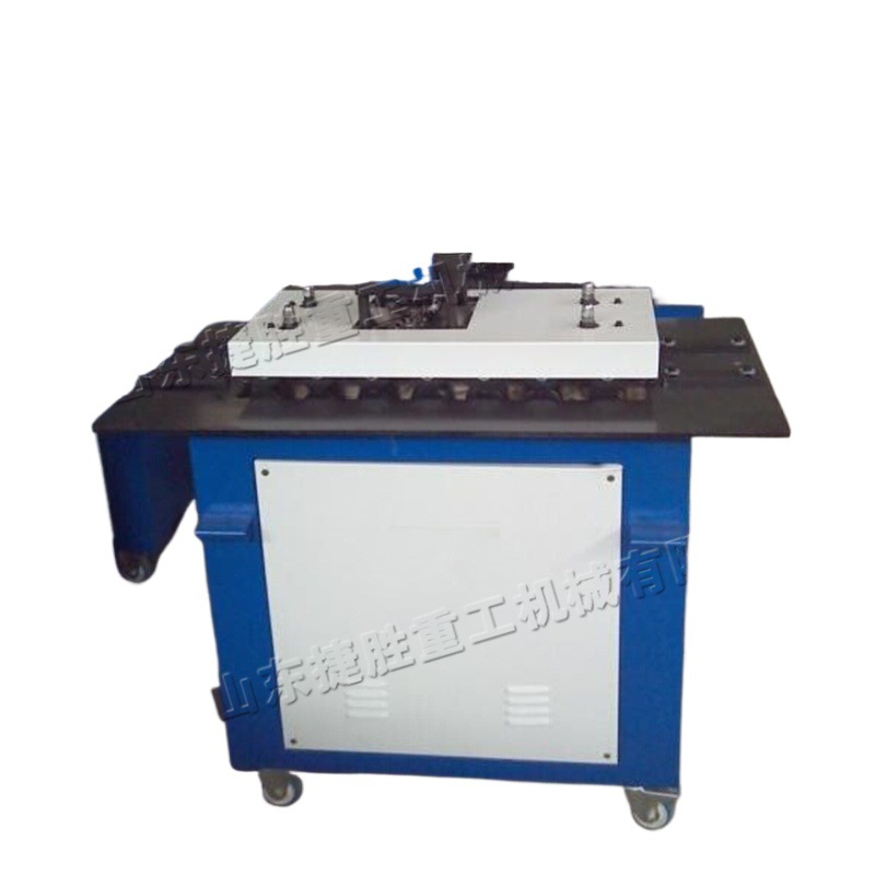 Placa cuadrada de conexión borde morder máquina de escritorio redondo conducto de aire Conexión cerrada boca morder máquina conducto de aire mecánico máquina de hueso pesado