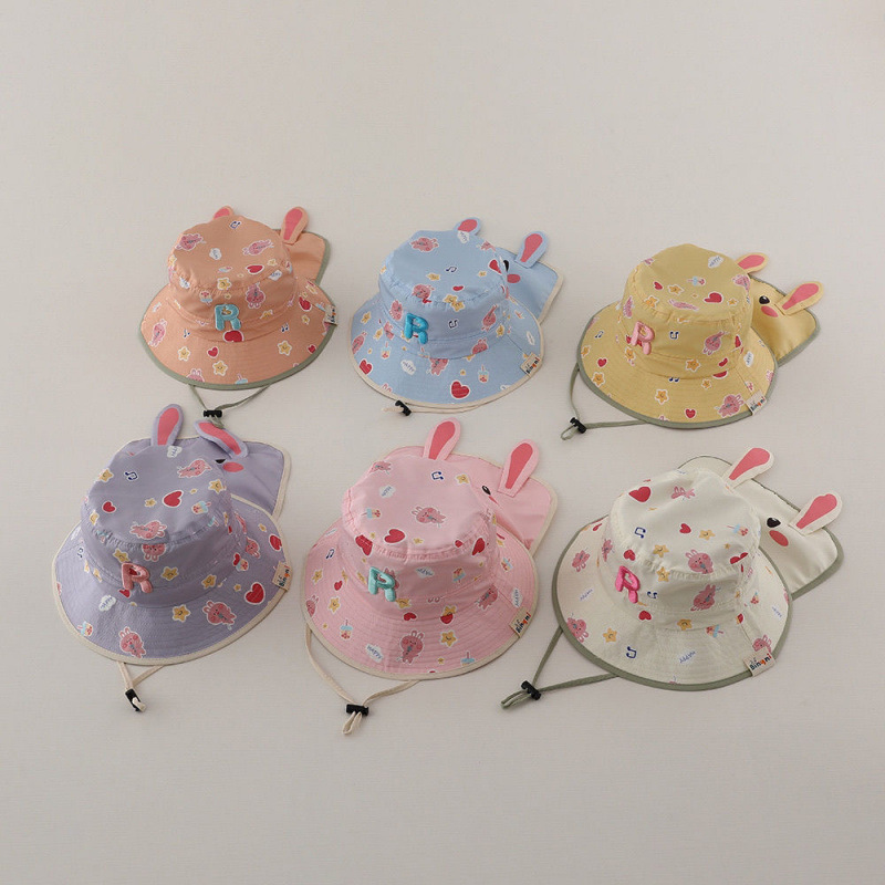 Cute thin children's summer sun hat