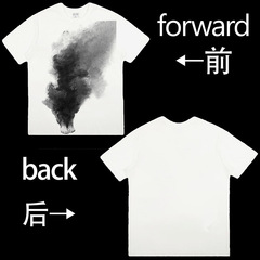 特大柄貿易Tシャツ 男女兼用 レトロY2KプリントTシャツ ストリートトレンド 男女兼用 クロスボーダー ヨーロッパとアメリカンスタイルのTシャツ