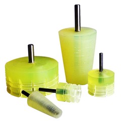 玉石翡翠瑪瑙戒指手鐲錐形硅膠內外圈打磨修定型拋光固定膠棒工具