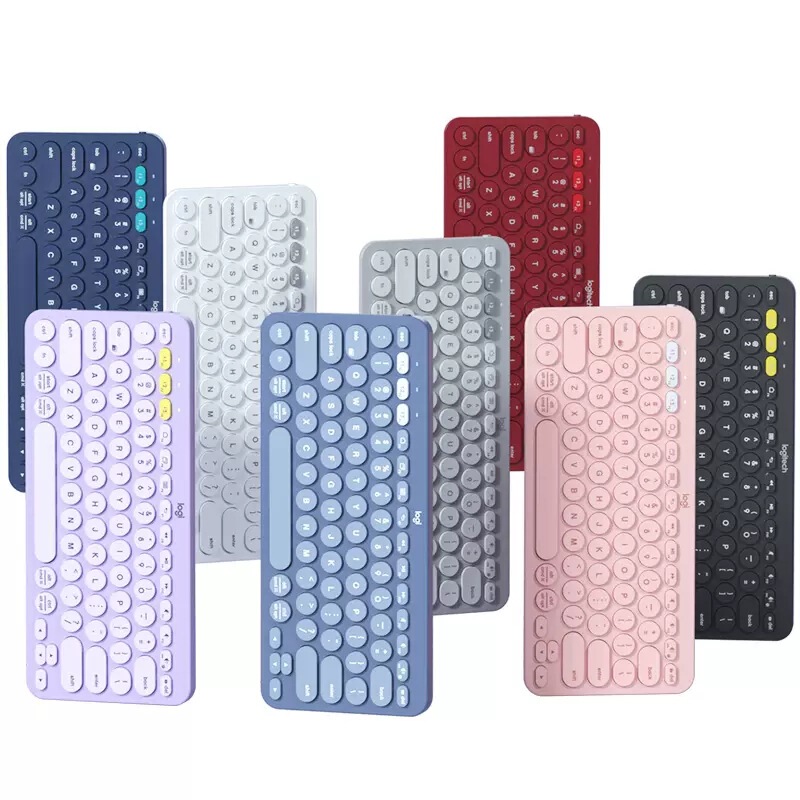 Logitech K380 wireless Bluetooth keyboard for ipad tablet desktop phone Girls cute office Logitech K380 wireless Bluetooth keyboard for ipad tablet desktop phone Girls cute office
