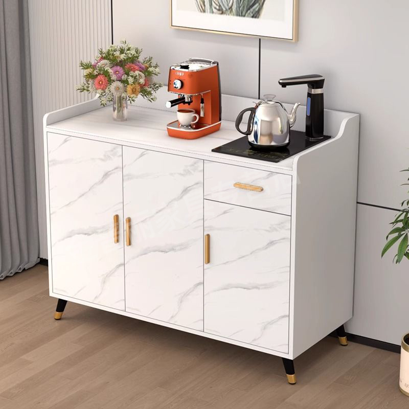 Slate Sideboard Living Room Wall Tea Bar Cabinet Integrated Cabinet Home Kitchen Storage Modern Simple Tea Cabinet