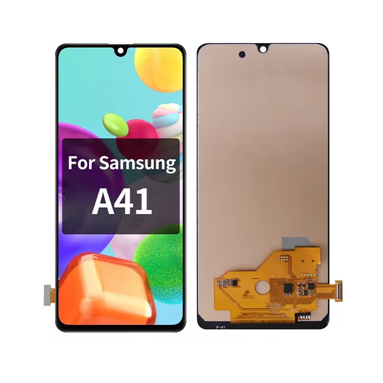 Aplicable a Samsung Galaxy A41 conjunto de pantalla de teléfono móvil A415 conjunto de pantalla de pantalla LCD con marco LCD