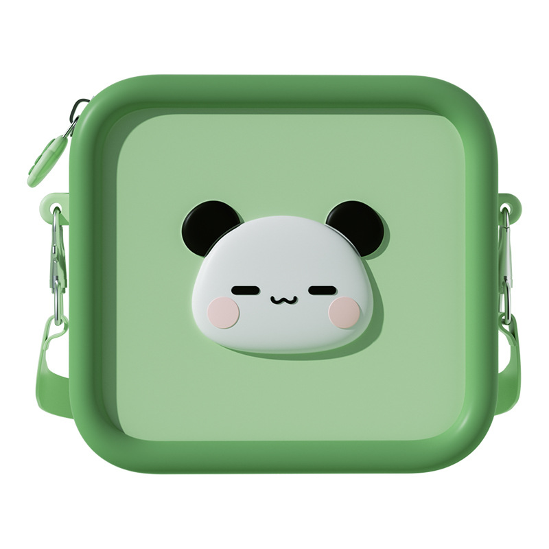 Bolsa de silicona caliente transfronteriza bolso de cámara de dibujos animados lindos niños mini portátil impermeable bolsa de maquillaje resistente al desgaste image 12