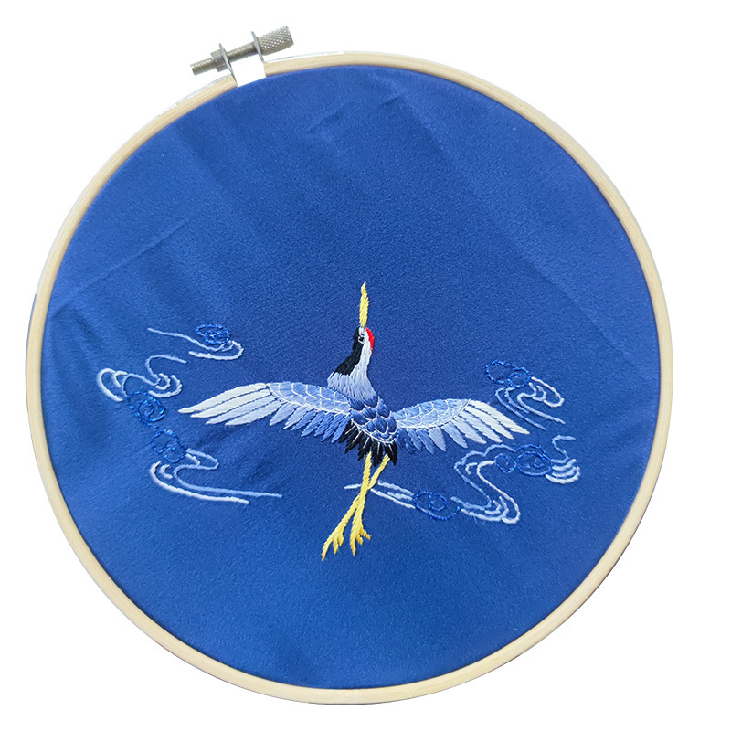 円形竹刺繍diy手作り中国式刺繍リング工芸品リング竹刺繍リング枠十字刺繍棚|undefined