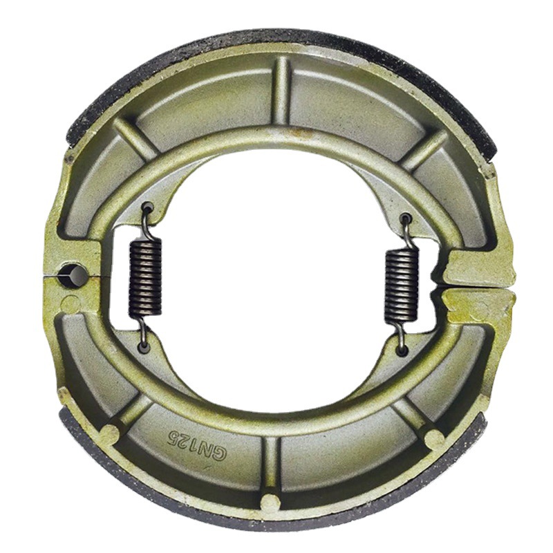 Fuente de la fábrica al por mayor accesorios de la motocicleta Zapata de freno bloque pastillas de freno GS125 Samu King experiencia para 30 años