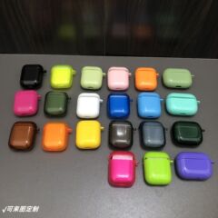 アップルbluetoothイヤホン保護カバーairpod 1/2/3/4/pro/pro 2ケースtpu材質カラーフラット