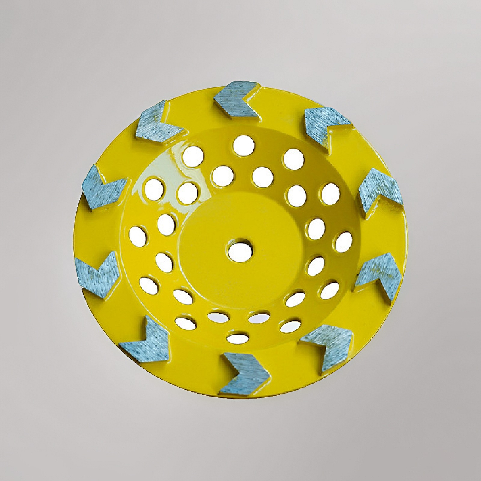 180mm箭型刀头金刚石磨轮  刀头6mm高 焊接金刚石磨轮 M14 螺纹