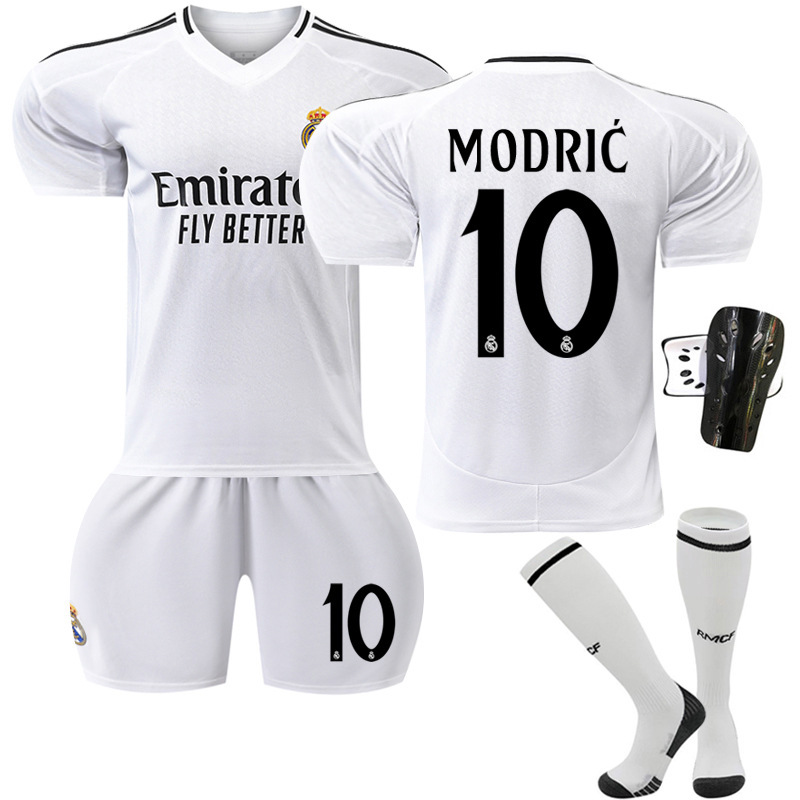 2425皇馬ホームサッカー服セット正確版9号ムバッペユニフォーム靴下付き5ベリンガム工場|undefined