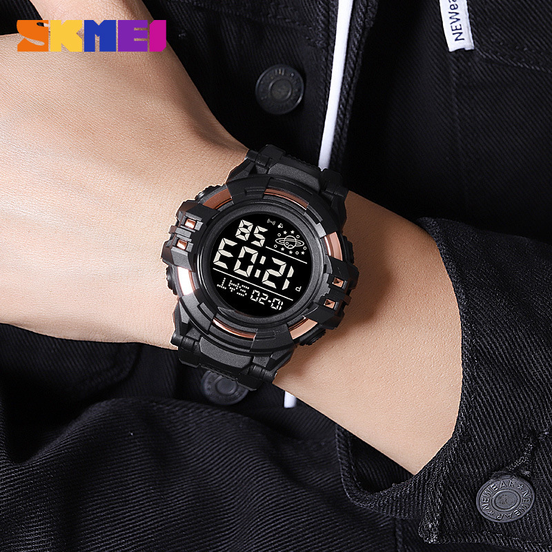 Skmei multi-funcional deportes al aire libre reloj de los hombres de moda de la marca de moda electrónica cronógrafo luminoso 2003