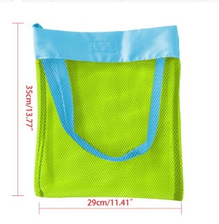 중간 녹색 그물 파란색 벨트