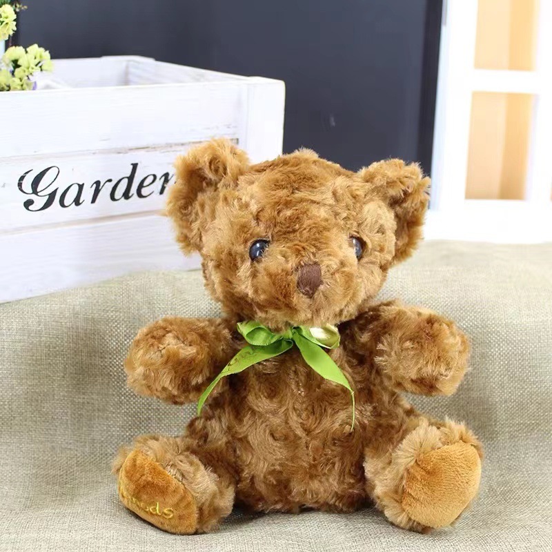 Teddy bear 7-inch doll toy activity grab machine doll throwing plush doll wholesale birthday gift push