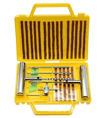 Kempinq və səyahət Set 23-Piece Tire Repair Kit - yellow-28-piece-set