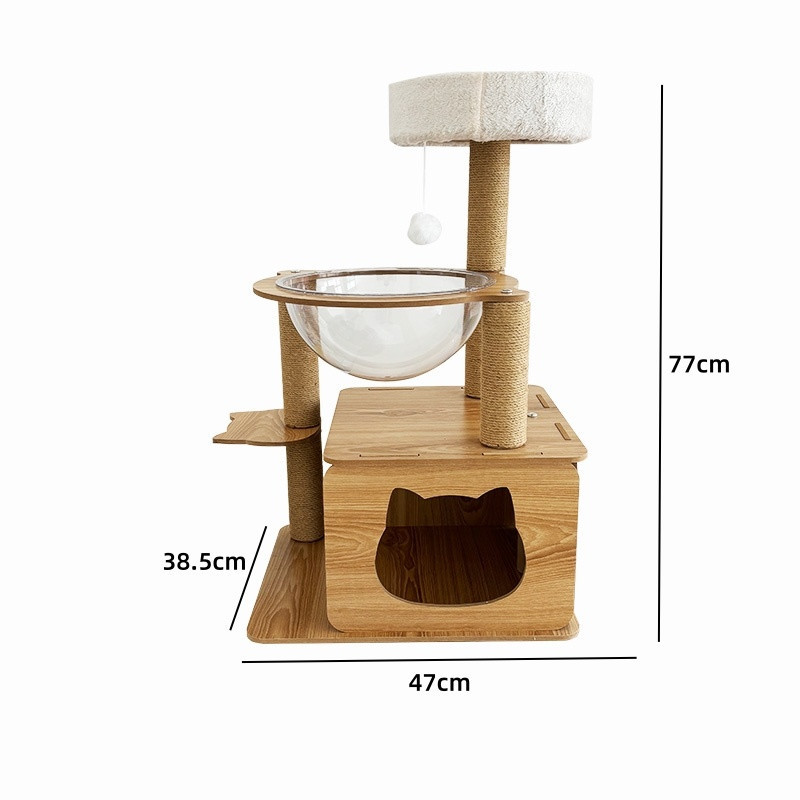 [주요 사진 핫 스타일] 야옹 천국 - 대마 밧줄 기둥