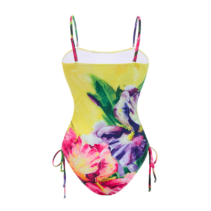 Damen Badeanzug Mit Floralem Muster Für Den Sommer Regular Fit_voghion.com