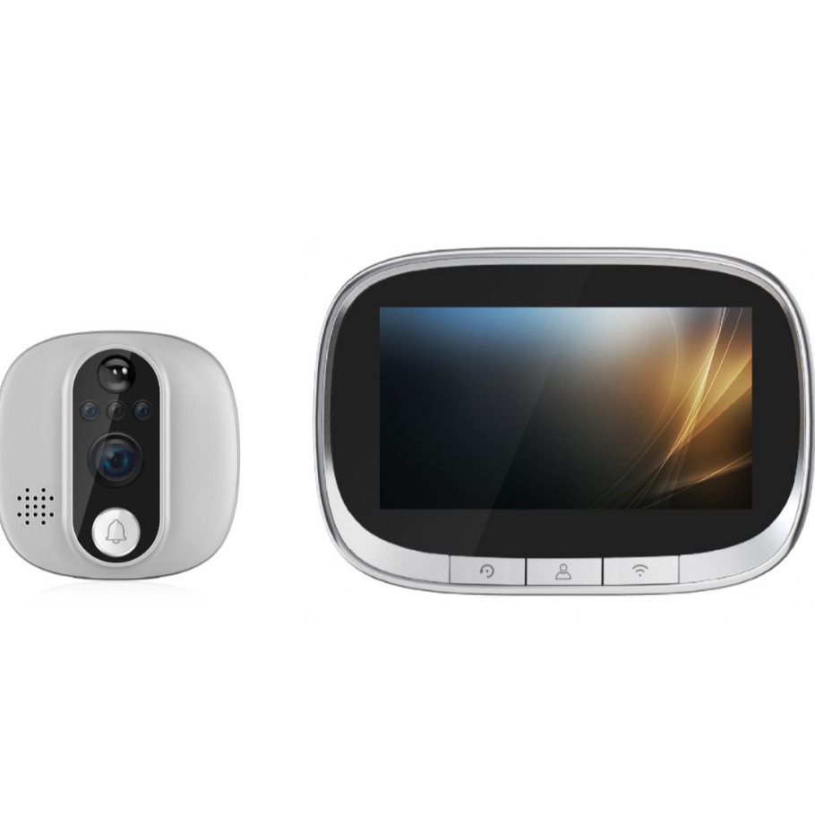 200万像素涂鸦家用智能wifi猫眼 智能无线可视门铃 手机远程对讲