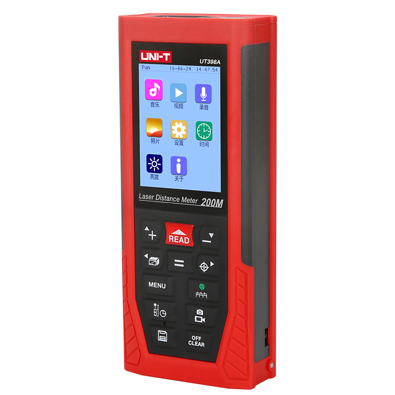 总代理批发优利德激光测距仪UT398A手持激光红外线测距仪120米测