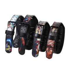 Cross-border wholesale hot selling squat deadlift weightlifting belt sports protective belt bodybuilding cowhide fitness weightlifting belt