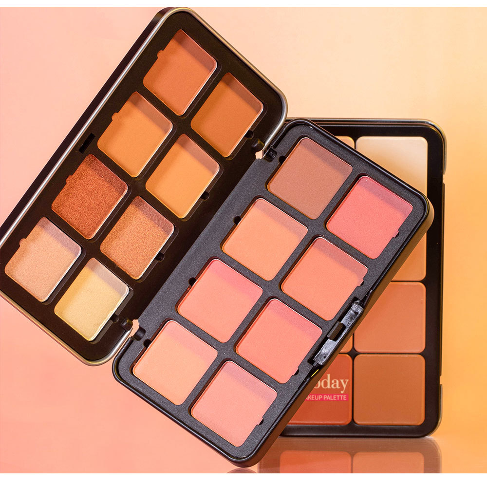 Amazon Matte Blush, Highlighter Three-dimensional contouring all-in-one set, contouring and facial makeup cross-border wholesale undefined
