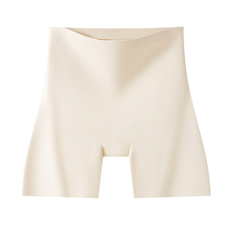 Pantalones de seguridad antideslumbrantes para mujer nueva ropa interior sin costuras de seda de hielo dos en uno pantalones bóxer de abdomen inferior pantalones de seguridad para mujer