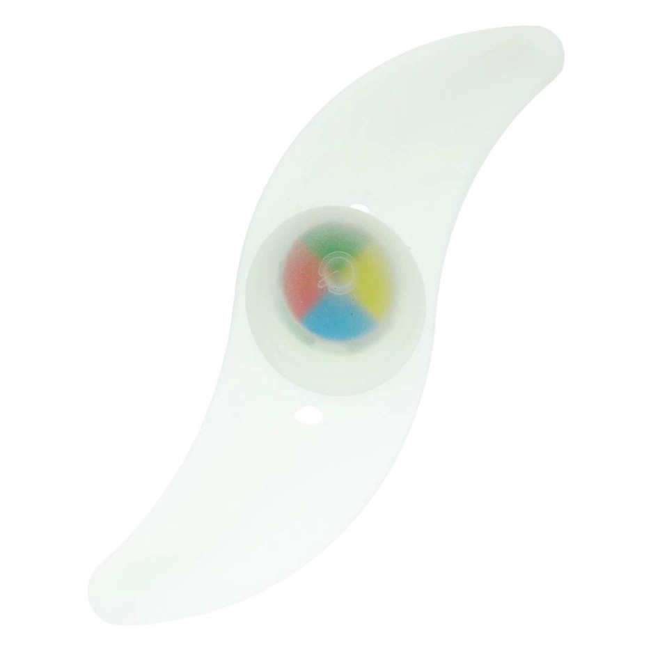 Велосипедные огни летают ночью, предупреждают ветряное колесо