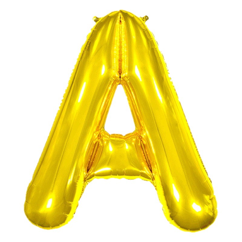 32 pulgadas 40 pulgadas 16 pulgadas inglés carta globo de aluminio fiesta de cumpleaños decoración de la boda papel de aluminio globo escena diseño