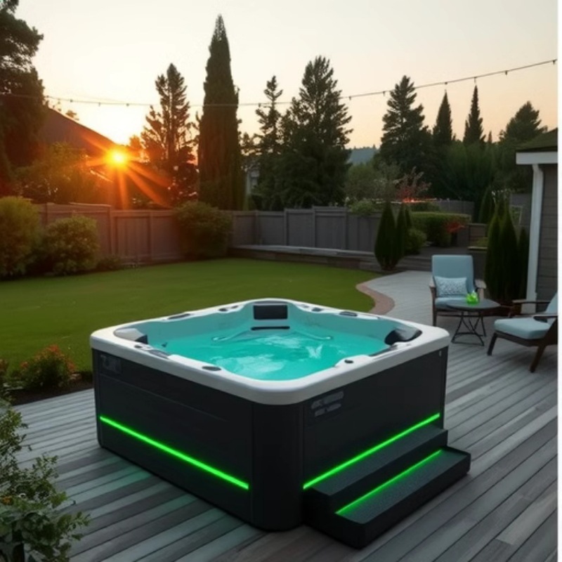 bañera de masaje al aire libre spa6 personas piscina bañera bañera acrílica piscina casa jardín