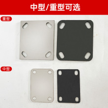 中型脚轮焊接底板重型4/5/6/8寸万向轮脚轮不锈钢轮子配件通用