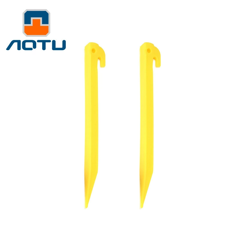 Вогнуто-выпуклый 7,5-дюймовый Сверхлегкий пластиковый гвоздь для наружной палатки для ногтей навес для ногтей Пляжный наземный гвоздь AT6538-1