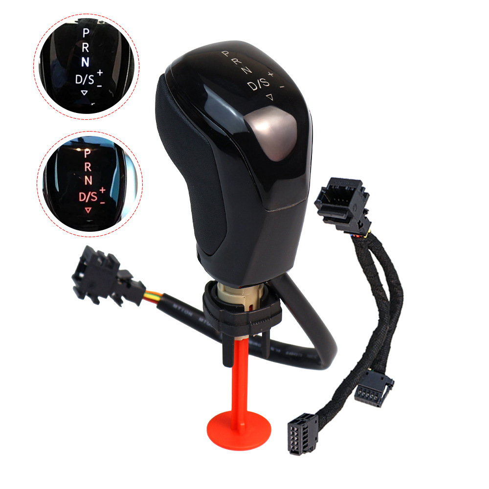 Foreign Trade Suitable for Volkswagen Automatic Transmission Car Gear Shift Knob, Best-Selling Led Gear Head, Electronic Gear Modification Accessories