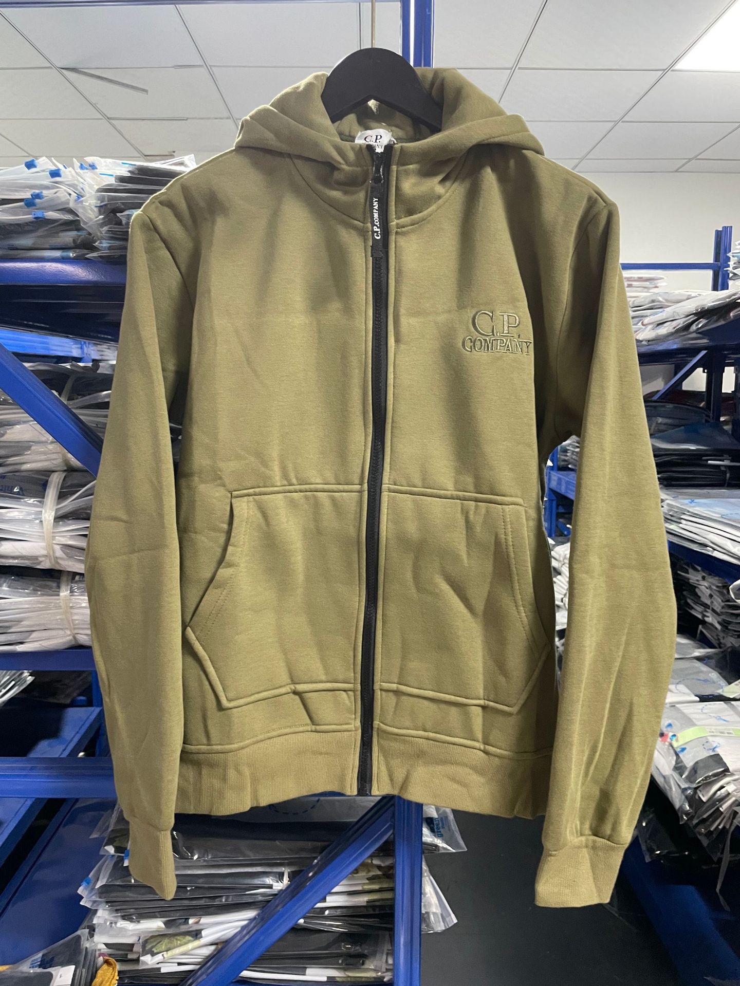 Männer Hoodie Trendy Mark Fréijoer Hierscht Wanter nei Koppel CP Brëller mat kreesfërmeg Lënsen an Hoodie mat Zipper_voghion.com