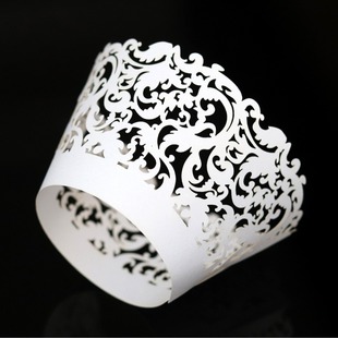 Amazon Hollow Lace Lace Baking Paper Tray Wedding Pink Cupcake Edge Cupcake