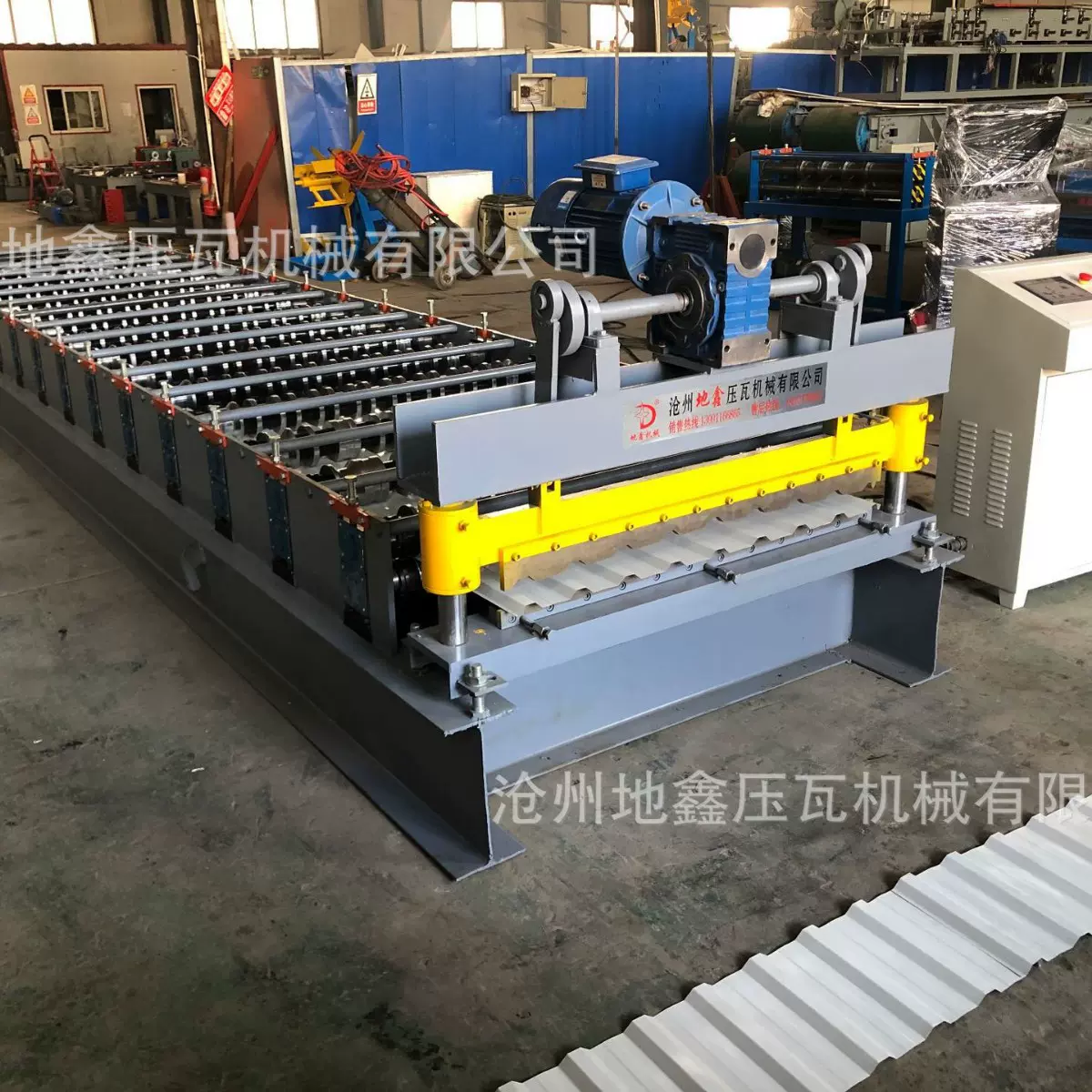 彩钢板辊压成型机 840/900型双层压瓦机设备 屋顶板机器