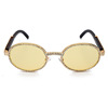 Sophisticated chain handmade, retro glasses, sunglasses, internet celebrity