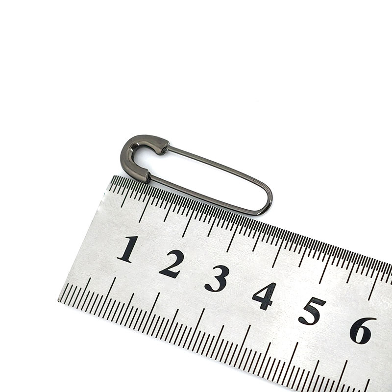 In-stock gunmetal U-shaped pins, paperclips, brooches, safety pins, necklace and bracelet badges, DIY jewelry accessories