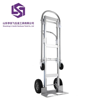 定制款 铝制手推车 铝合金折叠手推车 爬楼梯手拉车小推车工具车